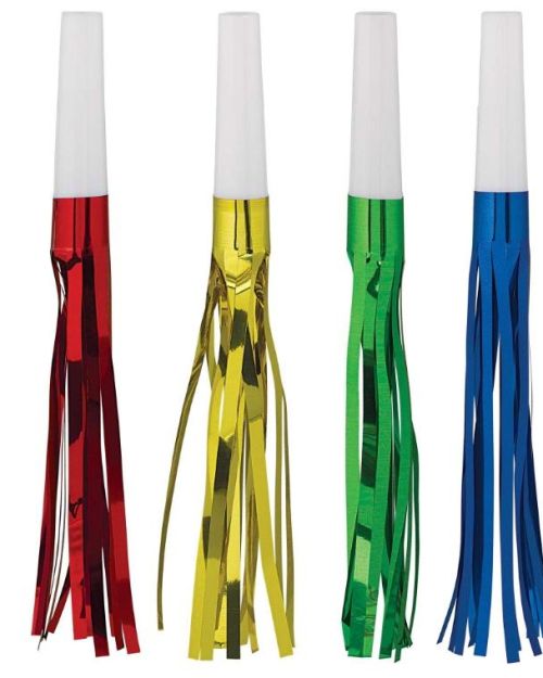 Rainbow Metallic Squawkers 30pk