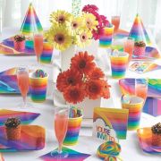 Rainbow Dinner Plates 8pk