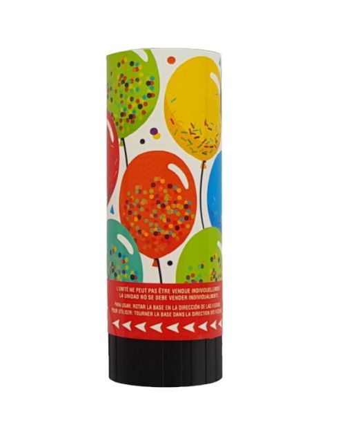 Rainbow Confetti Party Popper