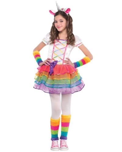 Rainbow Unicorn Costume – Child 3-4yrs