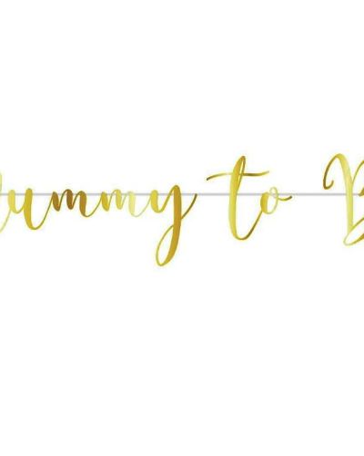 Ready to Pop Mummy to Be Banner