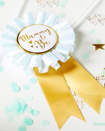 Ready to Pop Mummy to Be Rosette