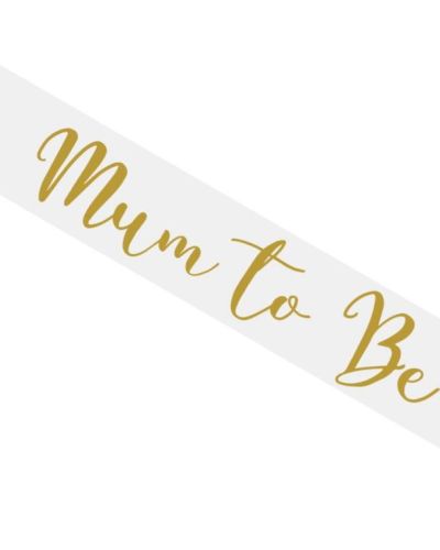 Mum to Be Satin Sash
