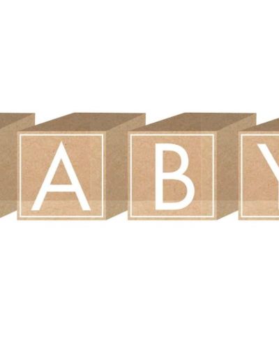 Ready to Pop Wooden Baby Blocks