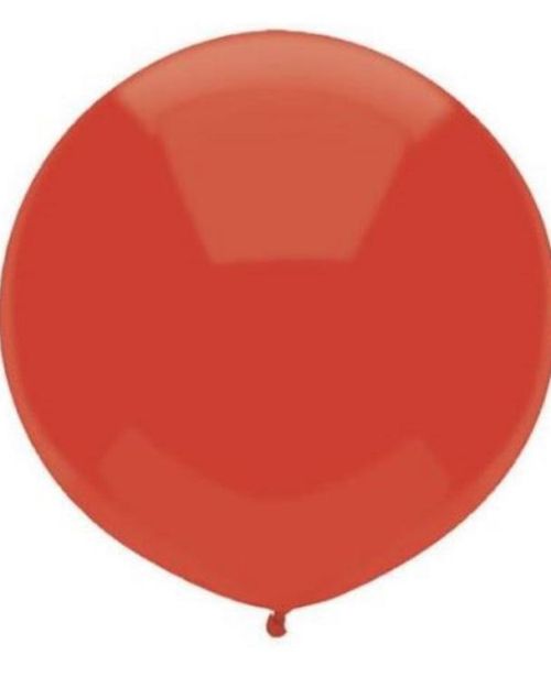 43cm Balloon – Real Red