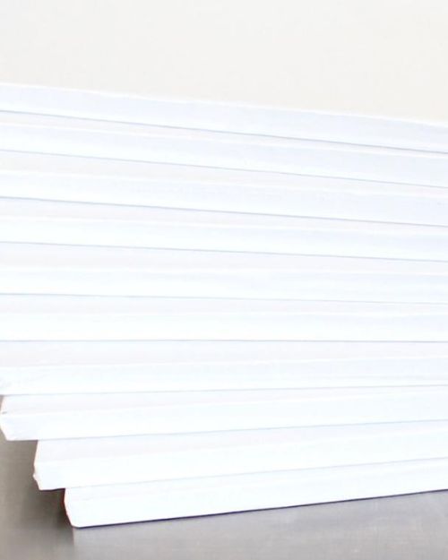 Rectangle White Drum Cake Board – Full Slab