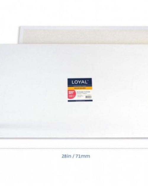 Rectangle White Drum Cake Board – Full Slab