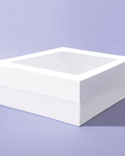Rectangle Window Cake Box – 16″x14″