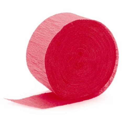 Crepe Paper Streamer – Red