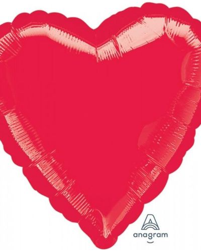 Heart Shaped Foil Balloon – Red