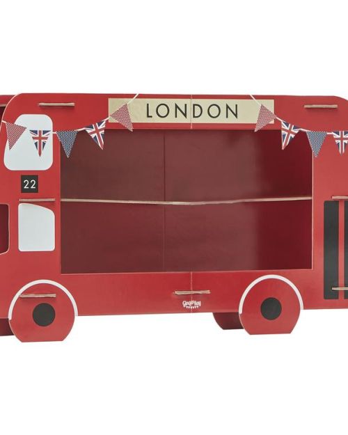 Red London Bus Treat Stand