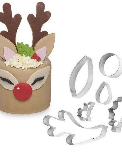 Reindeer 6pce Cutter Set