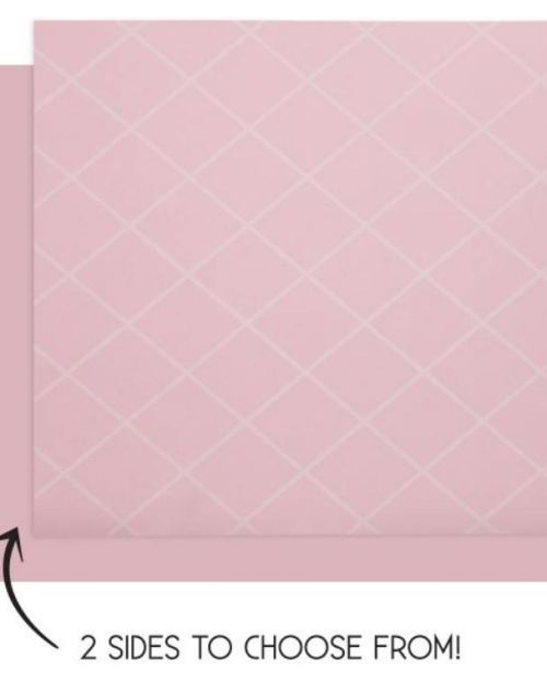 Reversible Table Runner – Classic Pink