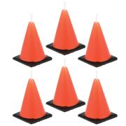 Road Cone Candles 6pk