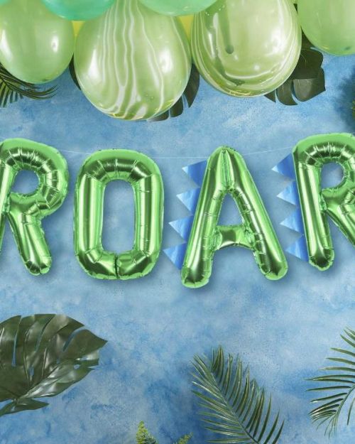 Roarsome Dinosaur ROAR Foil Balloons
