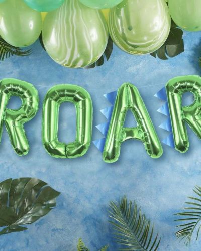 Roarsome Dinosaur ROAR Foil Balloons