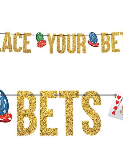 Roll The Dice Casino Place Your Bets Banner