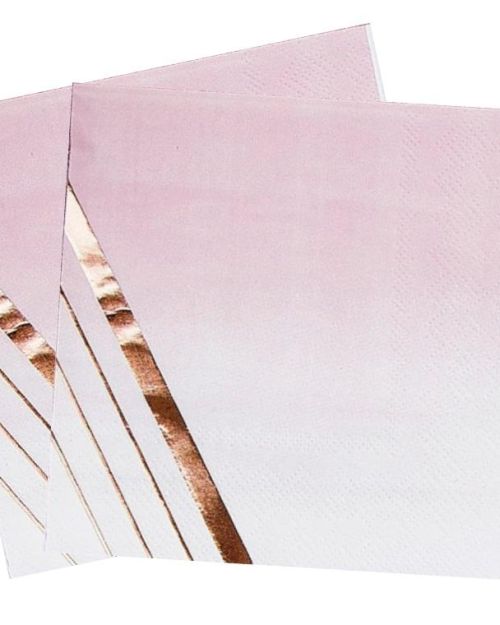 Rosé All Day Beverage Napkins 16pk