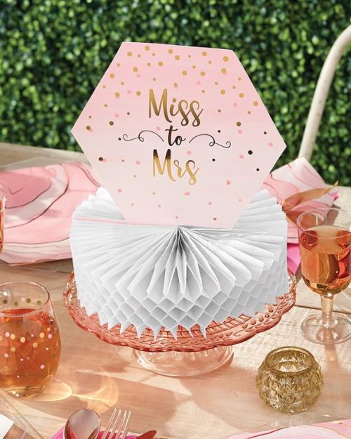 Rosé All Day Miss to Mrs Centrepiece