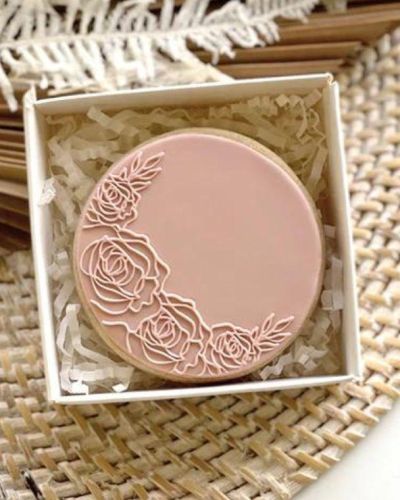 Rose Border Debosser