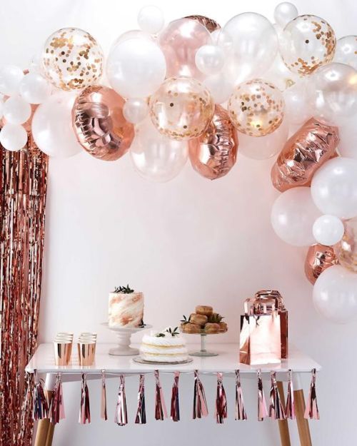 Rose Gold Balloon Arch Kit
