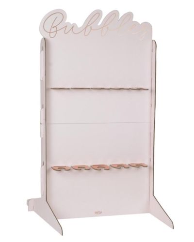 Rose Gold & Blush Bubbly Wall