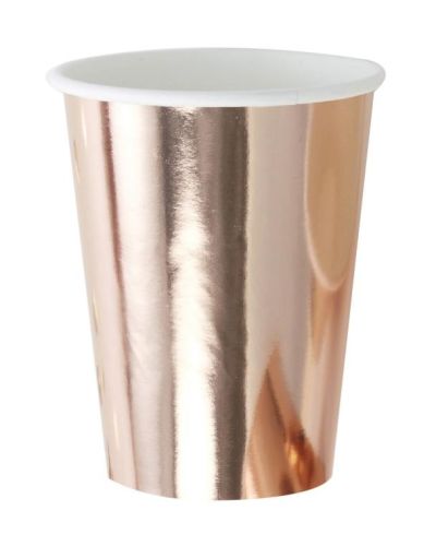 Rose Gold Cups 8pk