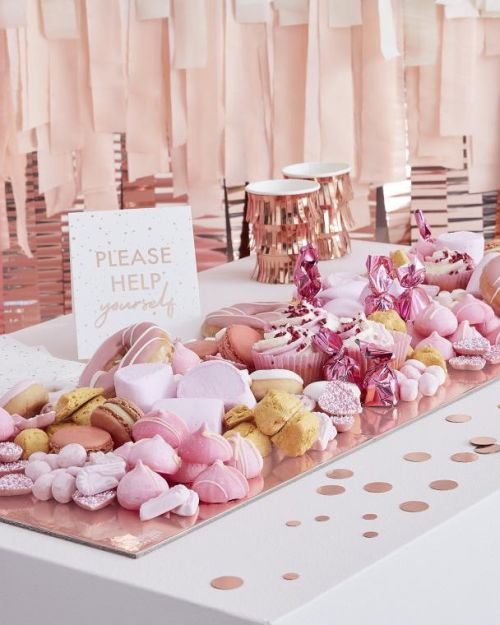 Rose Gold Grazing Table Kit