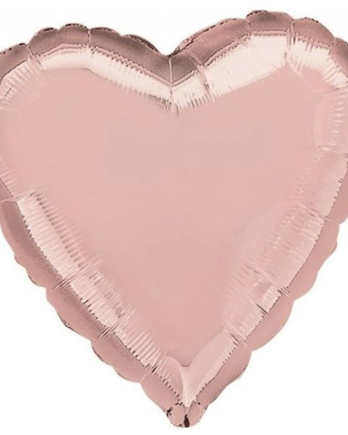 Heart Shaped Foil Balloon – Rose Gold
