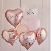 Hen Party Rose Gold Balloon Bundle 9pk
