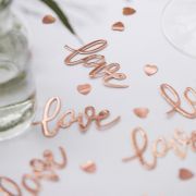 Rose Gold Love Confetti