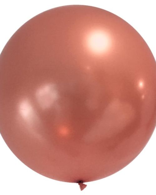 Jumbo Balloon – Metallic Rose Gold