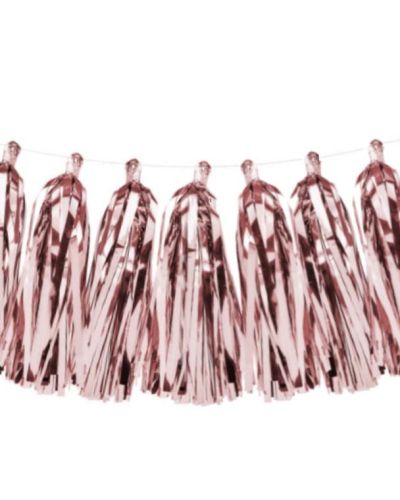 Tassel Party Garland – Rose Gold