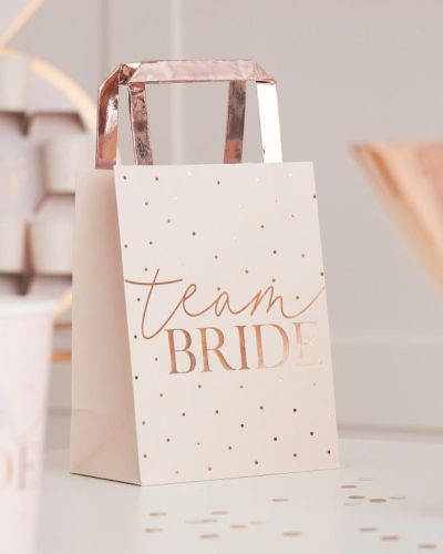 Hen Party Team Bride Party Bags 5pk