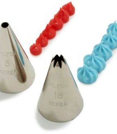 Wilton Round #5 & Star #18 Tip Set