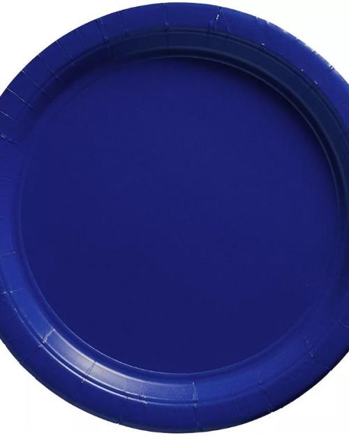 Royal Blue Dinner Plates 20pk