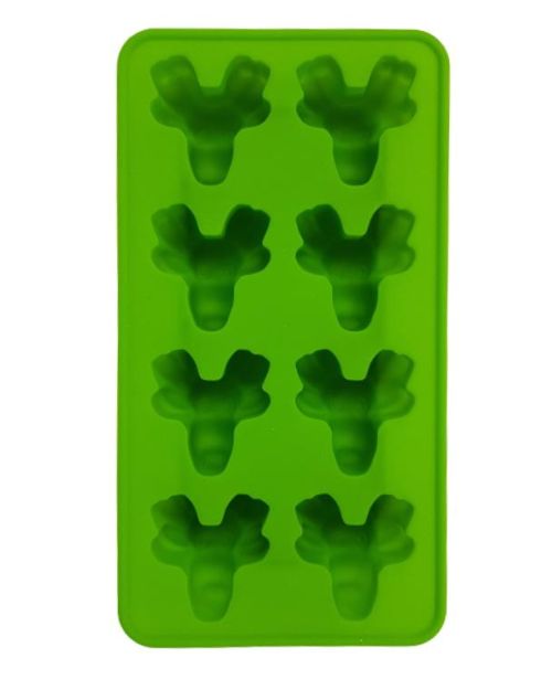 Rudolph Silicone Ice Cube Tray