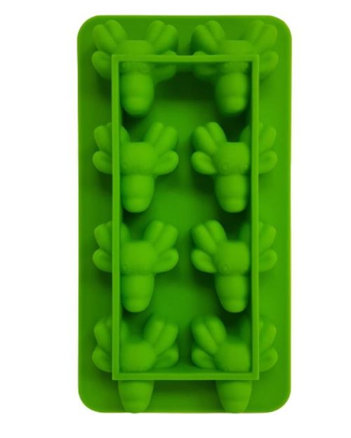 Rudolph Silicone Ice Cube Tray