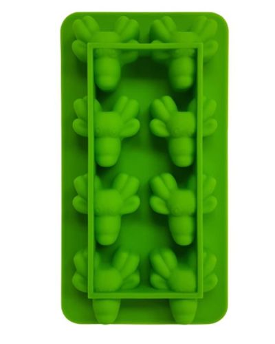 Rudolph Silicone Ice Cube Tray