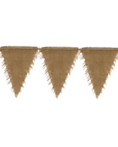 Rustic Burlap Bunting