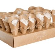 Rustic Romance Wedding Confetti Cone Stand