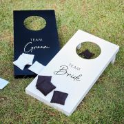 Rustic Romance Wedding Cornhole Game