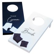 Rustic Romance Wedding Cornhole Game