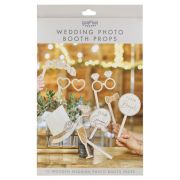 Rustic Romance Wooden Photo Booth Props