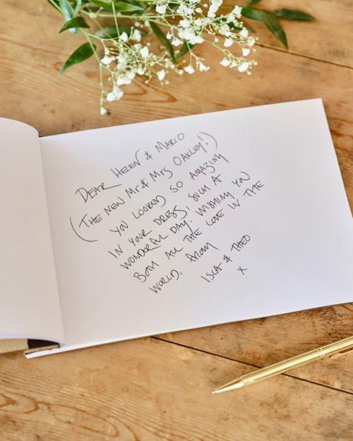 Rustic Romance Wooden Wedding Guest Book