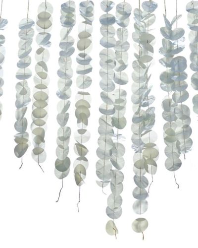 Sage Hanging Paper Tissue Backdrop