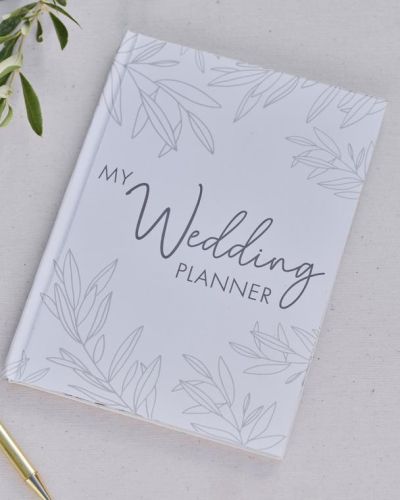 Sage Wedding Planner Notebook