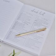 Sage Wedding Planner Notebook