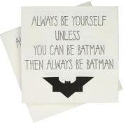Always Be Batman Lunch Napkins 20pk