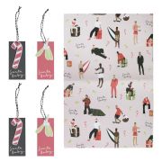 Santa Baby Christmas Gift Wrap & Tags